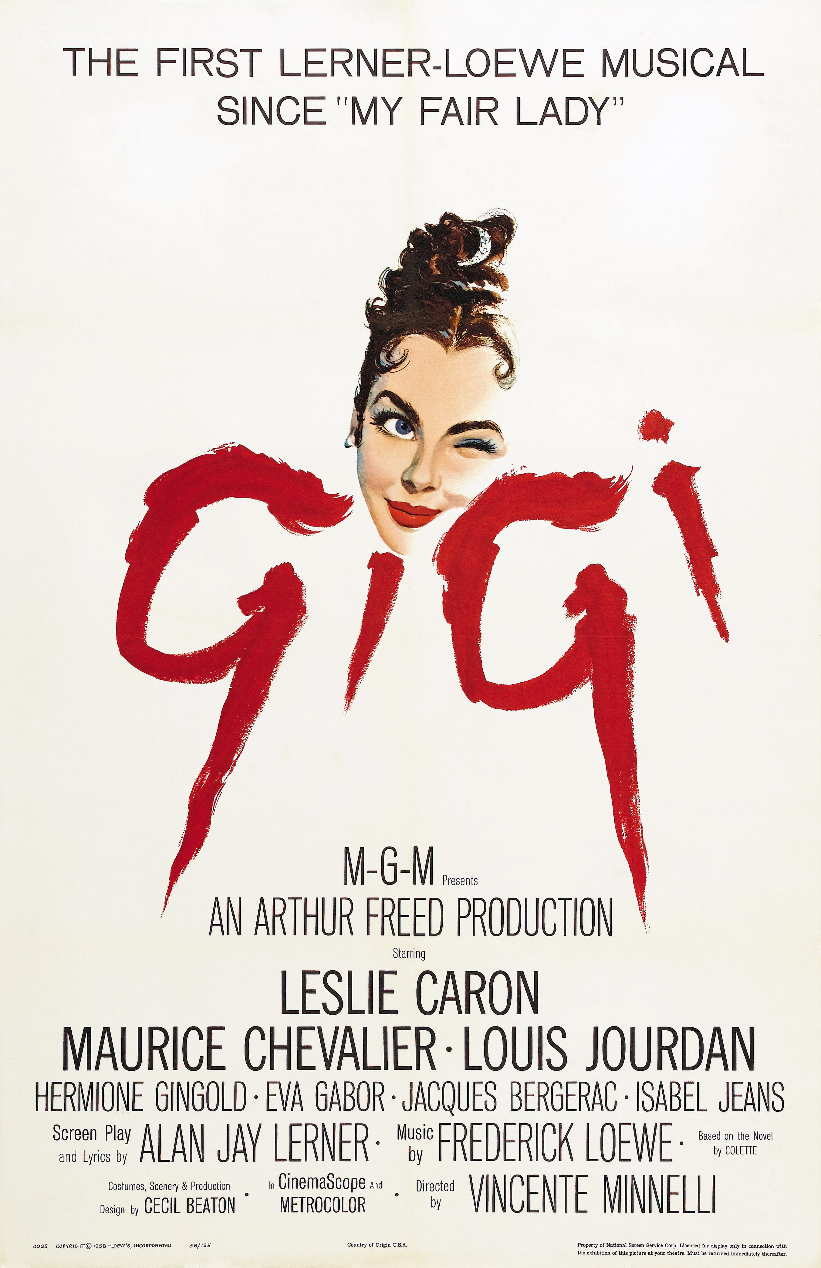 Gigi movie poster.