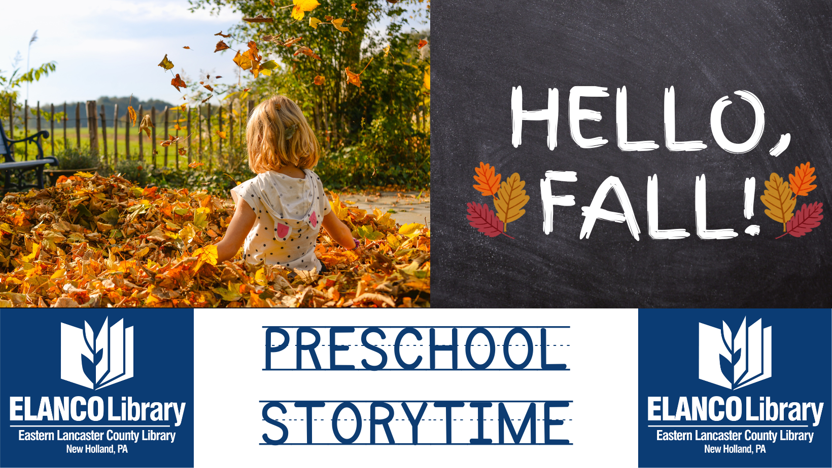 Preschool Storytime Hello Fall