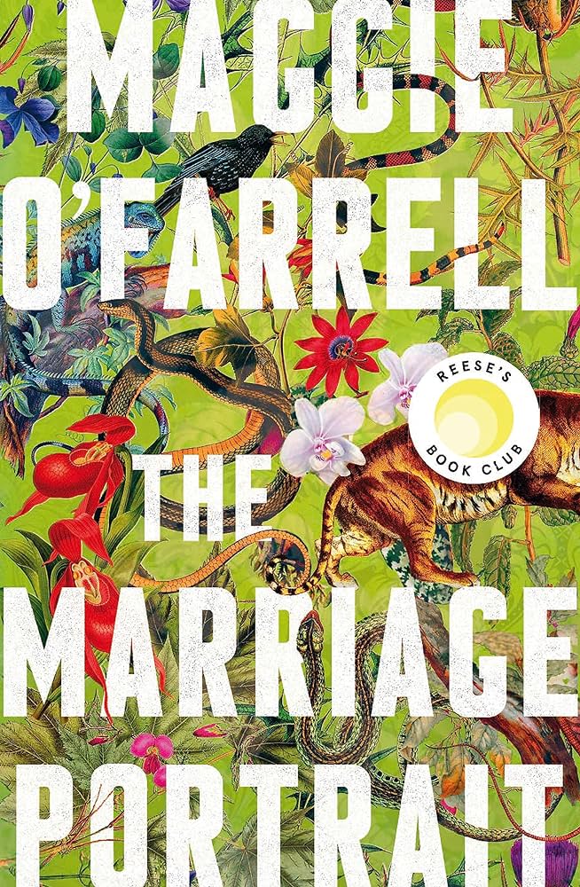 cover of the marriage portrait by Maggie O'Farrell