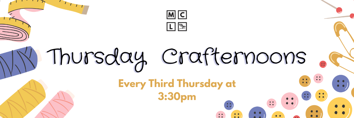 Third Thursday Crafternoons