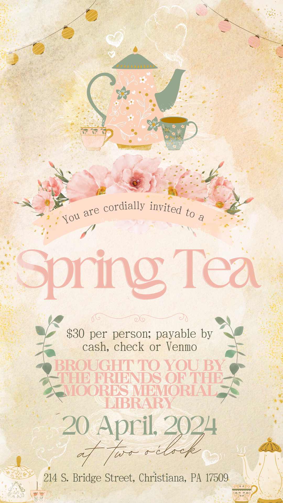 Spring Tea 