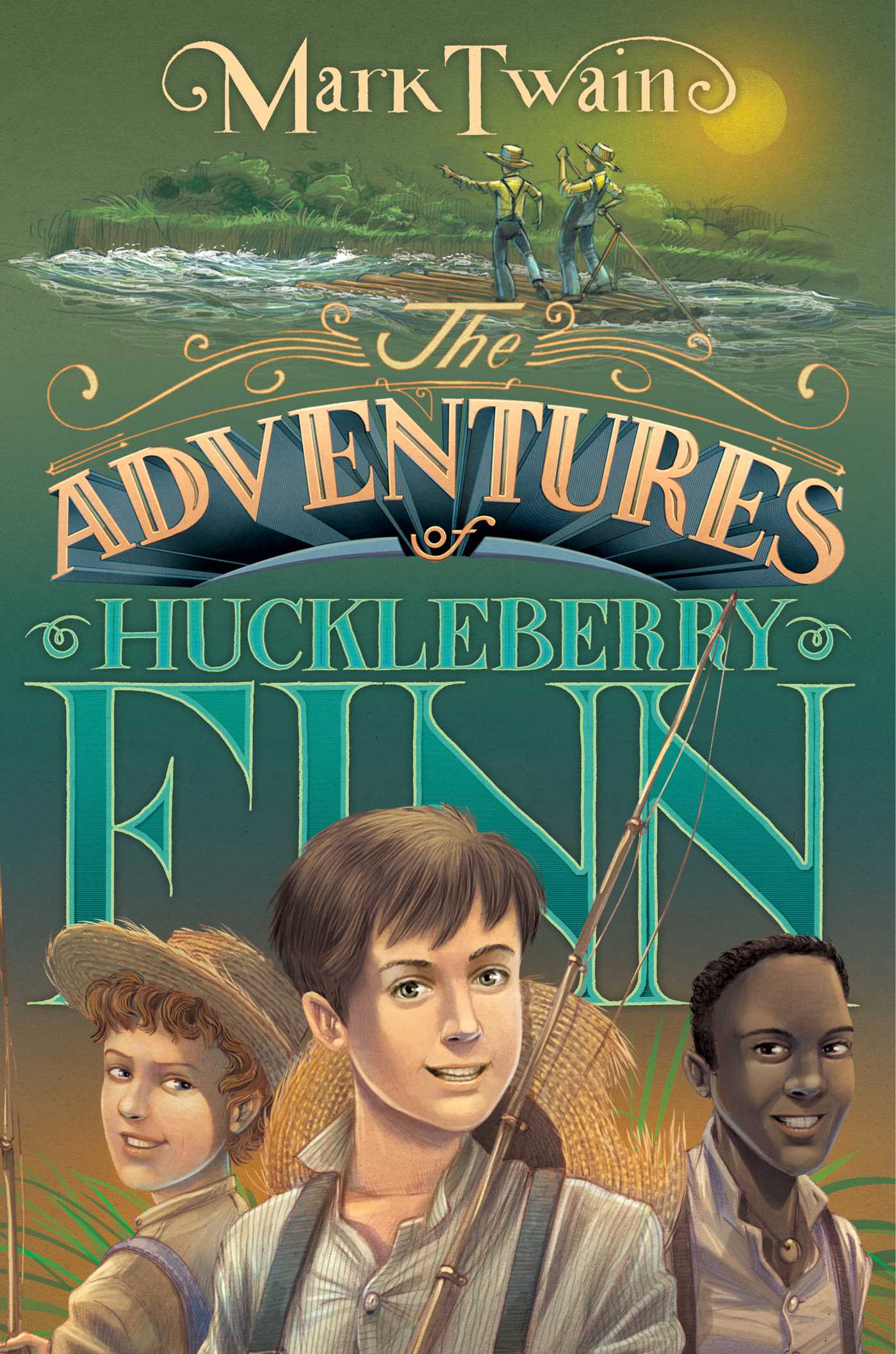 cover of The Adventures of Huckleberry Finn by Mark Twain
