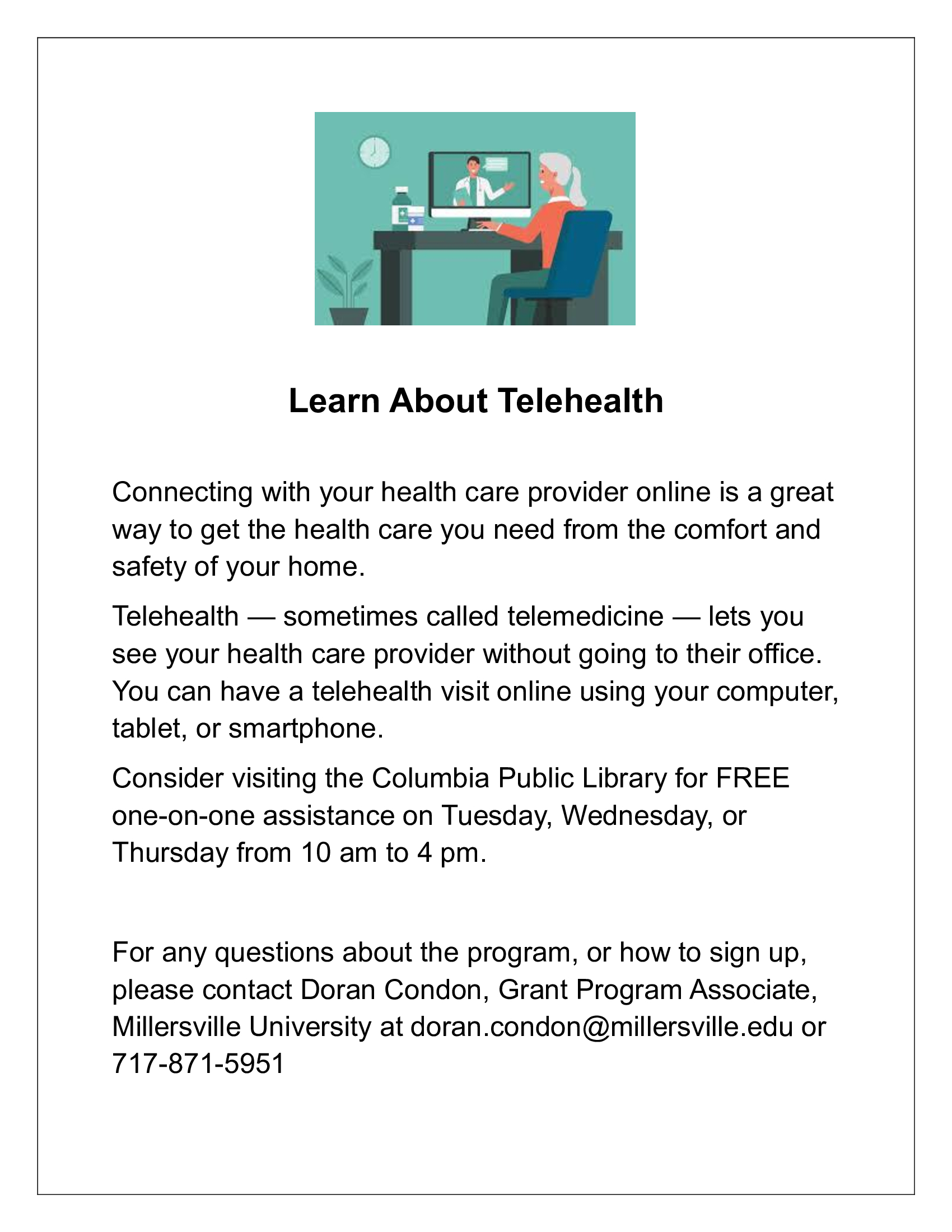 Telehealth Flyer