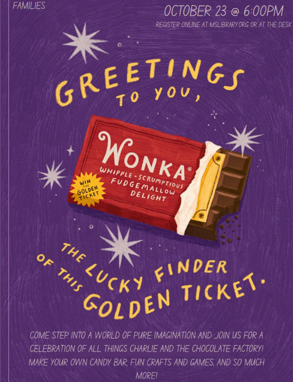 Charlie & Chocolate Factory Program