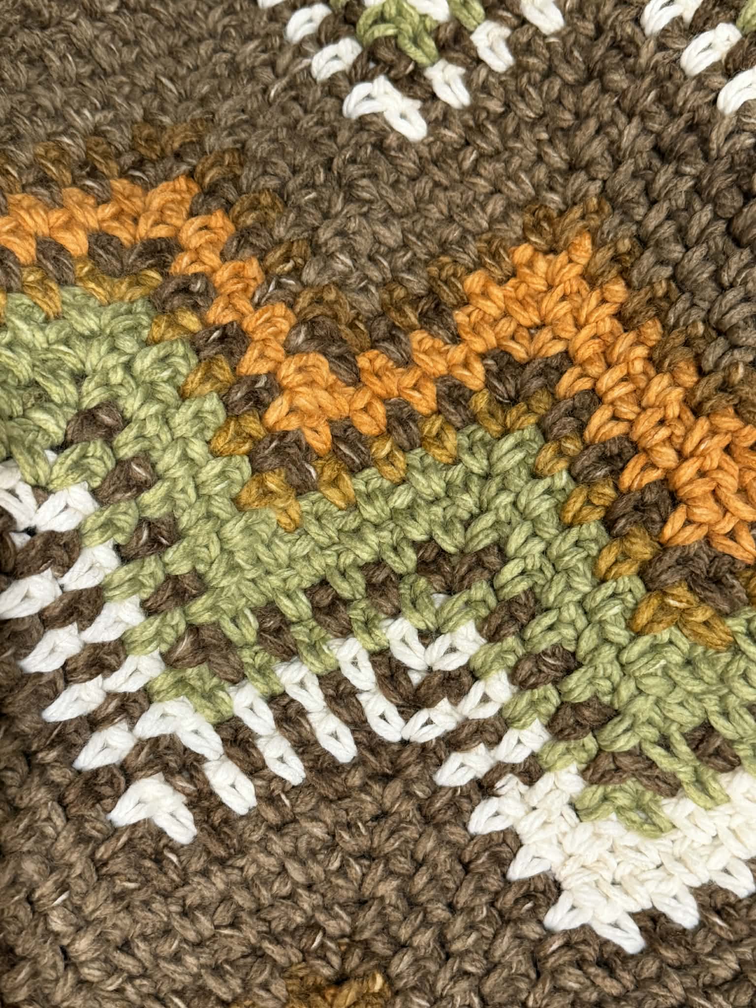 Example of moss stitch