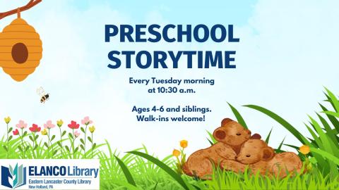 ELANCO Library Preschool Storytime