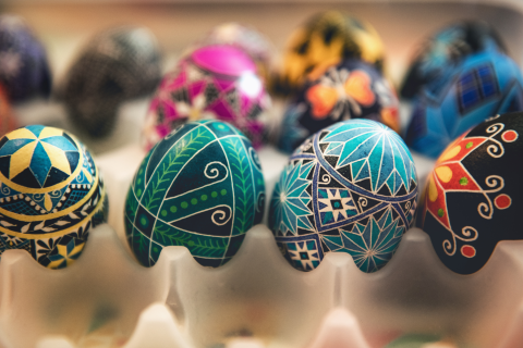 Pysanky eggs