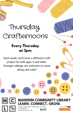 Thursday Crafternoons