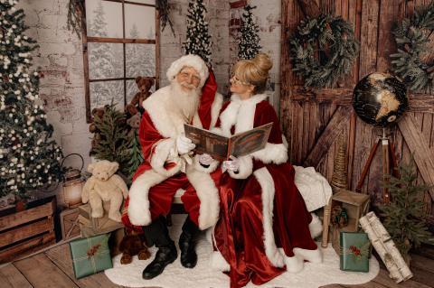 Santa and Mrs. Claus