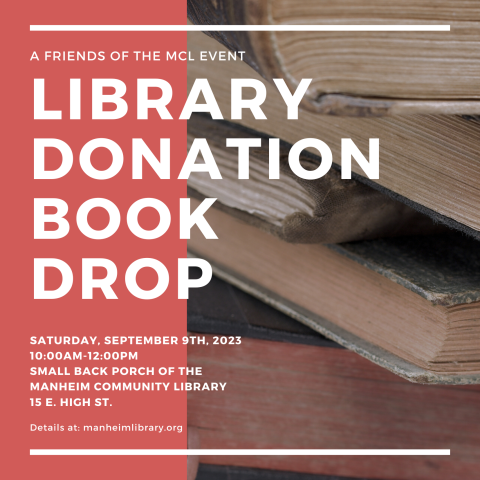 Donation Book Drop