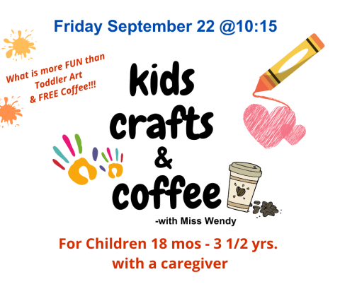 September Kids Crafts and Coffee 2023