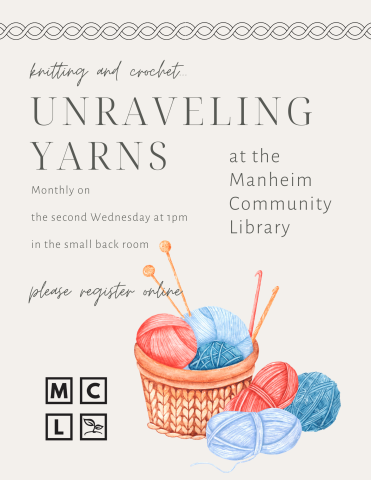 Unraveling Yarns knitting and crochet group