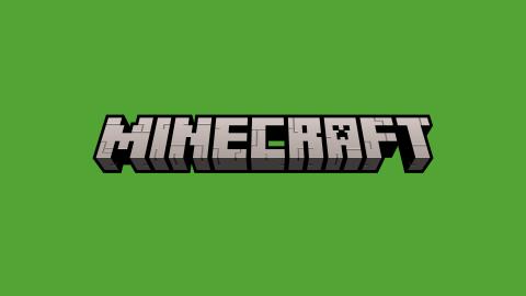 Minecraft logo.