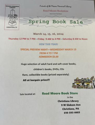 BOOK SALE