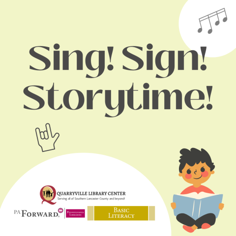 sing sign storytime
