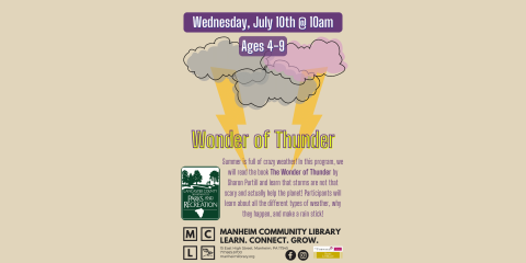Wonder of Thunder July 10th @ 10am