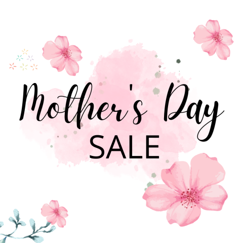 mother's day sale with flowers