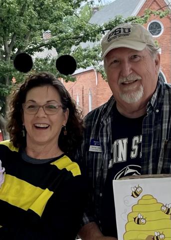 Master Gardener Michael Cassidy and Jeanne Cassidy