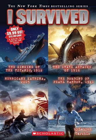 "I Survived" book covers.