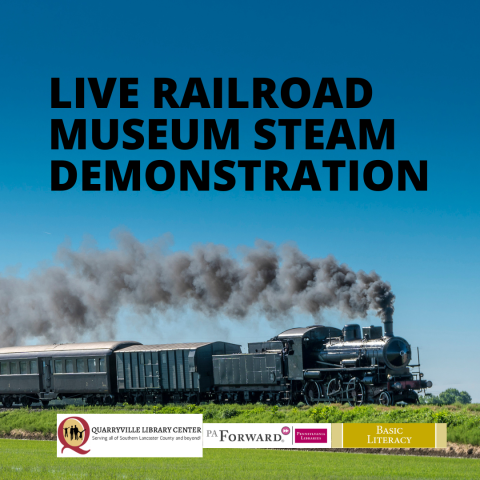 Live Railroad Museum Steam Demonstration