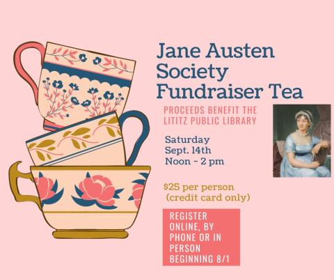 Jane Austen Society Fundraising Tea