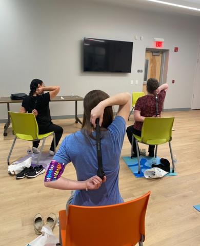 CHair Yoga Photo