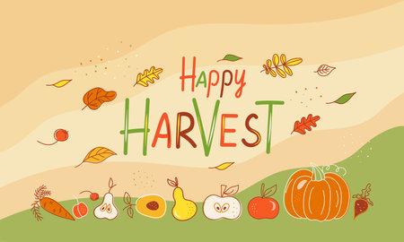 Happy Harvest clipart.