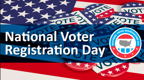 National Voter Registration Day logo