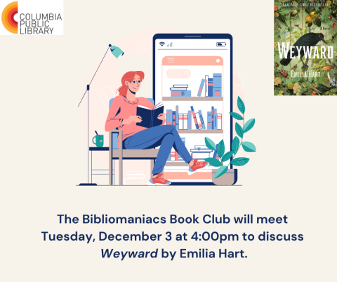 Bibliomaniacs Book Club Flyer 