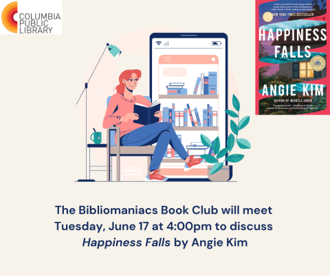 Bibliomaniacs book Club flyer