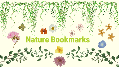 Nature Bookmarks on August 7th at 10am with a Naturalist from the Lancaster County Parks System