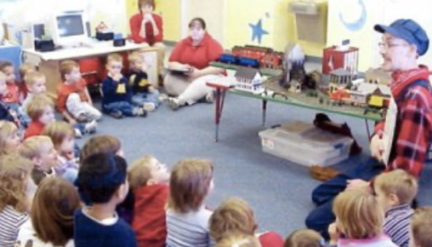 Classroom with RR presenter