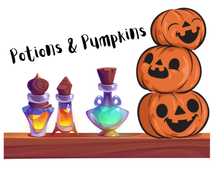 Potions & Pumpkins logo