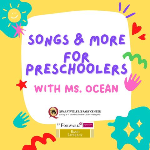 songs and more for kids with Ms Ocean