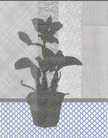 Example of a Collage Created Using Recycled Materials 