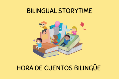 Bilingual Story Time logo.