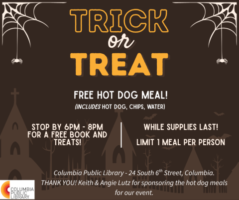 Trick or Treat flyer