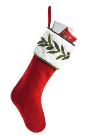 a Christmas stocking