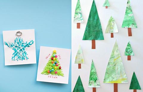 Handmade holiday cards