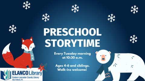 Preschool Storytime