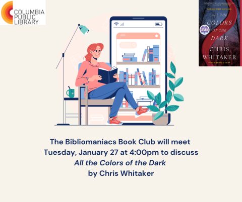 Bibliomaniacs Book Club Flyer