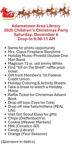 Children's Christmas Party Activities