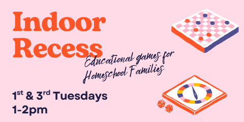Indoor Recess. Educational games for Elementary and Middle Grade Homeschool Families image.