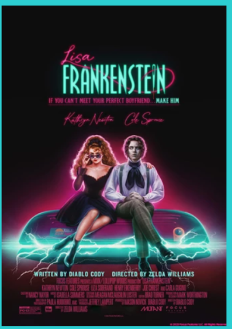 dvd cover of Lisa Frankenstein