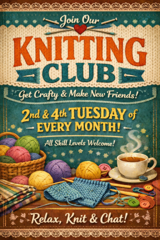 Knitting club