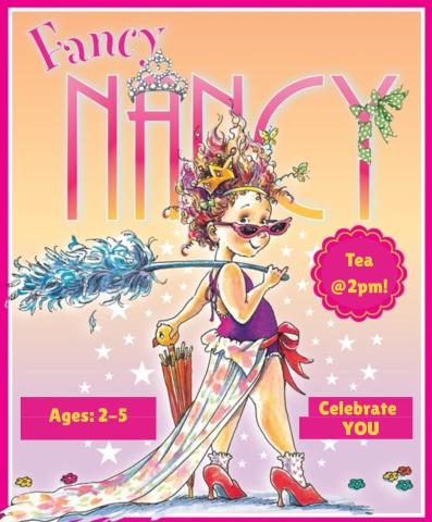 Fancy Nancy Book Cover Tea Party