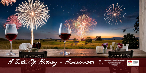 wine glass in front of fireworks and old farming land