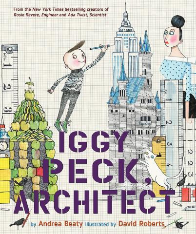 Photo of cover of Iggy Peck, Architect