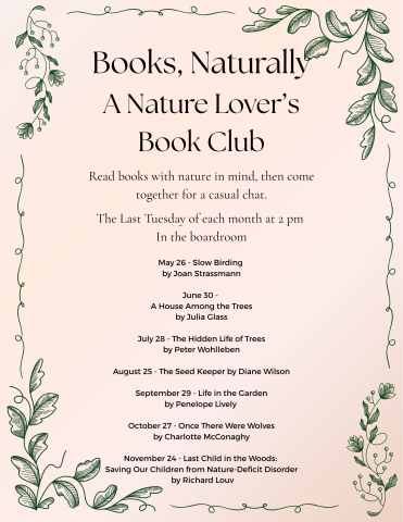 Books, Naturally Book Club