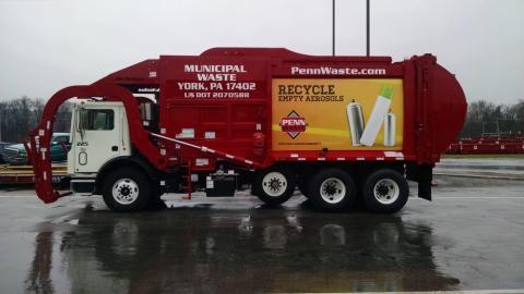 Penn Waste Garbage Truck